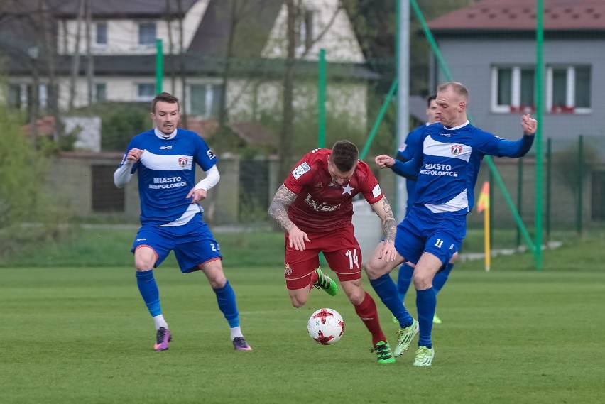 Mecz Wisła Kraków - Puszcza Niepołomice w Myśleniach