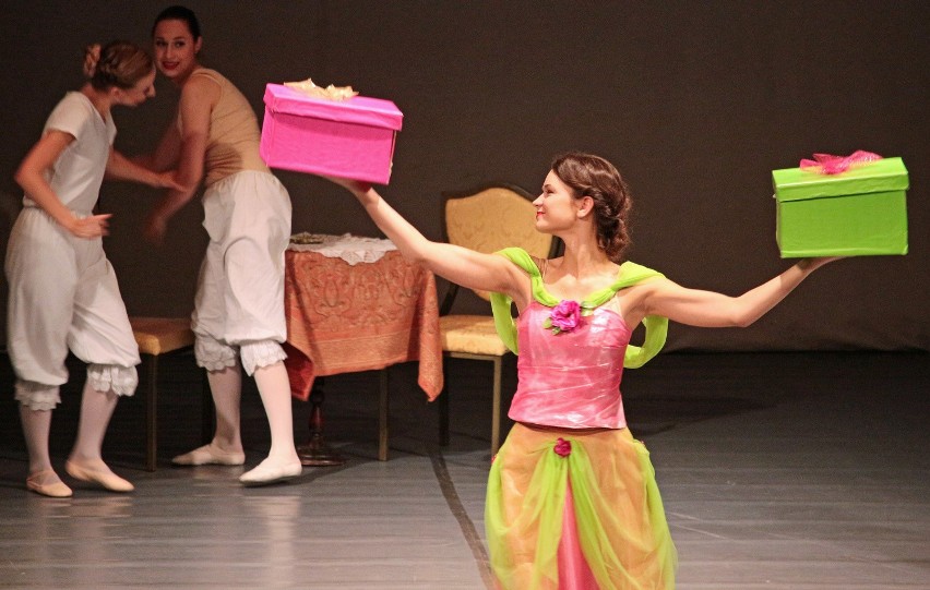 Spektakl baletowy "Kopciuszek" w teatrze w Grudziądzu