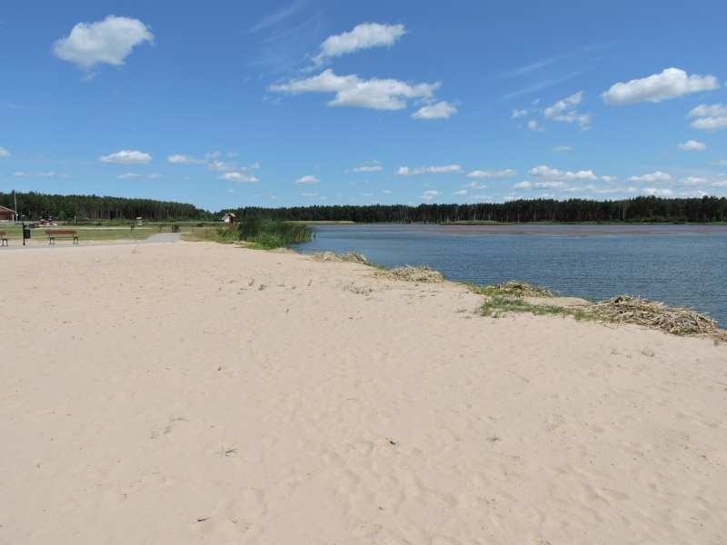 To nie Mazury, tylko zbiornik w Wykrocie