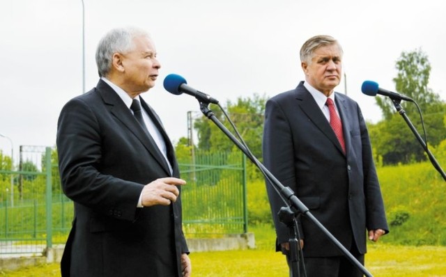 Jarosław Kaczyński nigdy nie zawiódł się na lojalności podlaskiego PIS, któremu patronuje Krzysztof Jurgiel. 