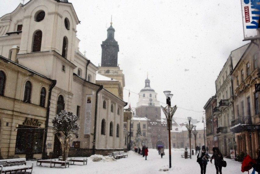 Lublin zasypany śniegiem. Czekamy na Wasze zdjęcia!