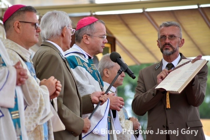 Pielgrzymka była wielkim świętem leśników, okazją do...