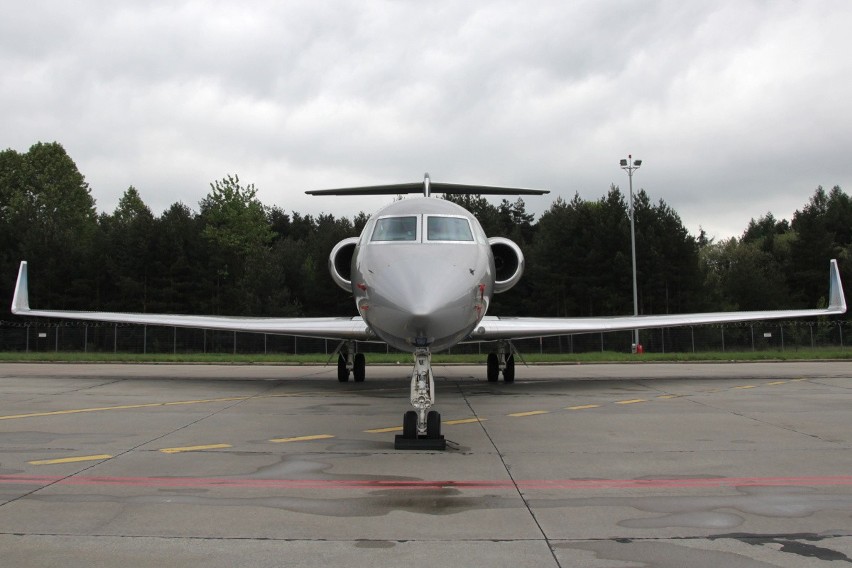 Gulfstream G550 należący do Jana Kulczyka