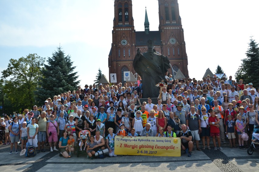 72 Rybnicka Piesza Pielgrzymka do Częstochowy ruszyła w...