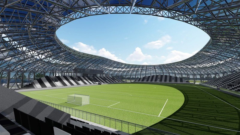 Nowy Sącz. Nowy stadion Sandecji ma pomieścić 8200 kibiców. Wkrótce poznamy szczegóły