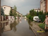 Zalana ulica Instalatorów w Radomiu (zdjęcia)