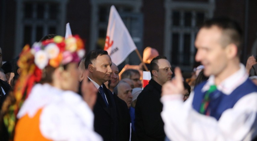 Prezydent RP Andrzej Duda w czwartek, 9 marca, odwiedził...