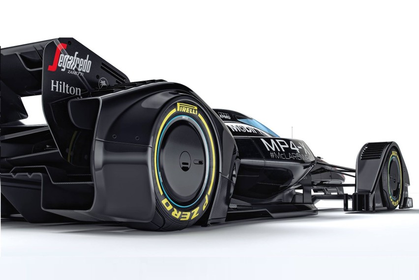 Poinformowano natomiast, że McLaren MP4-X został wyposażony...