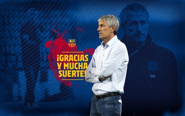 Oficjalnie: Quique Setien zwolniony z FC Barcelony