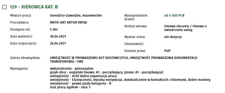 Zobacz oferty pracy w powiecie radomskim. Ile dają zarobić pracodawcy i jakich pracowników poszukują?