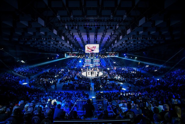 Szczecin. Hala Arena na KSW 28 wypełniła się prawie do ostatniego miejsca.