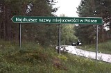 Najdłuższe nazwy miejscowości w Polsce. Najdłuższa ma aż 40 znaków! 