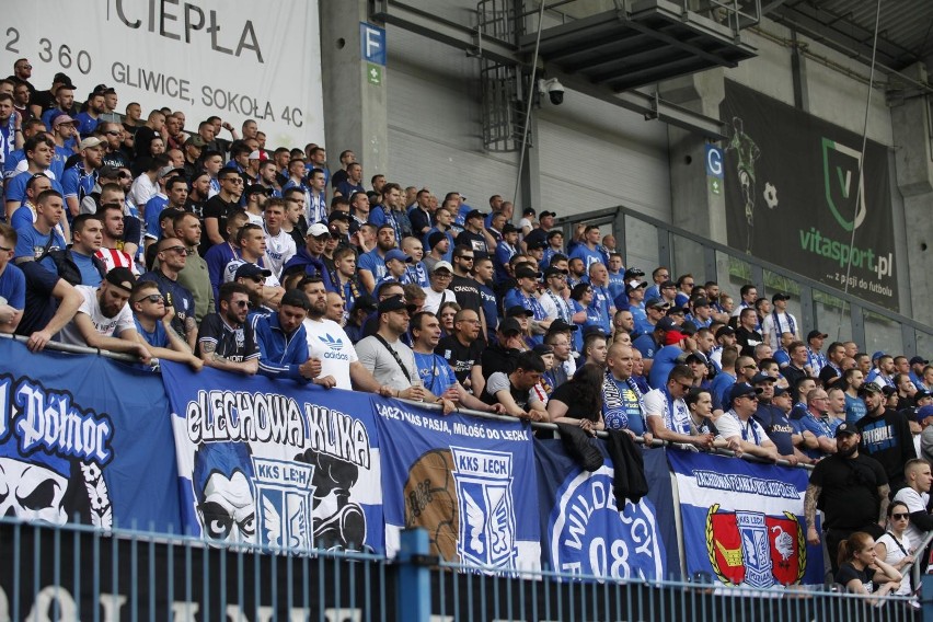 Lech Poznań w niedzielnym spotkaniu z Piastem Gliwice...