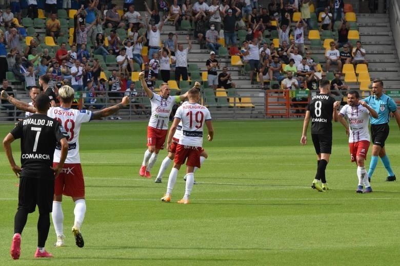 Podbeskidzie Bielsko-Biała zremisowało z Cracovią 2:2