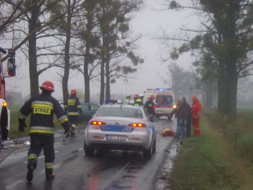 Grodków-Kopice: wypadek na DW 385. Zderzyły się volkswagen...