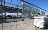Rozbiórka starego terminala lotniska w Radomiu dobiega końca