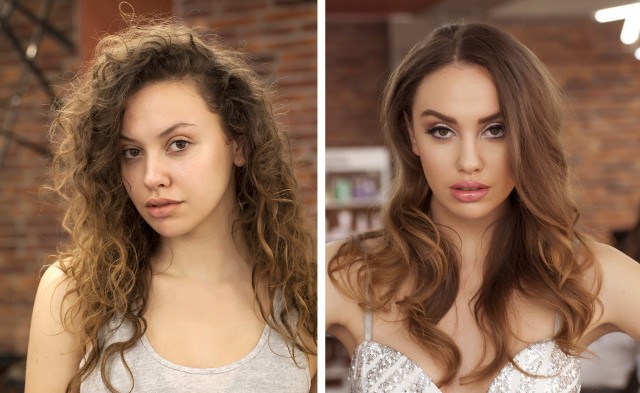 Jak makijaż zmienia kobiety? Zdjęcia przed i po pokazują, że make up robi ogromną różnicę! Zobacz sam na kolejnych slajdach --->