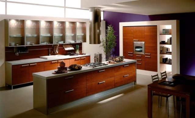 Wyspa w kuchni to dodatkowa przestrzeń robocza, która może być linią podziału obu stref - kuchennej i wypoczynkowej