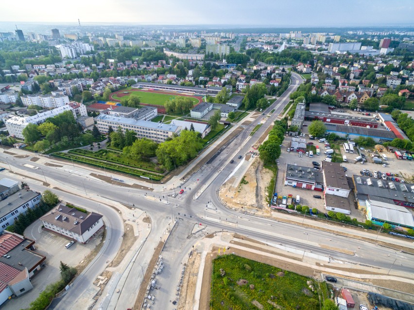 Rejon budowy na ul. Bohaterów Monte Cassino. Stan obecny