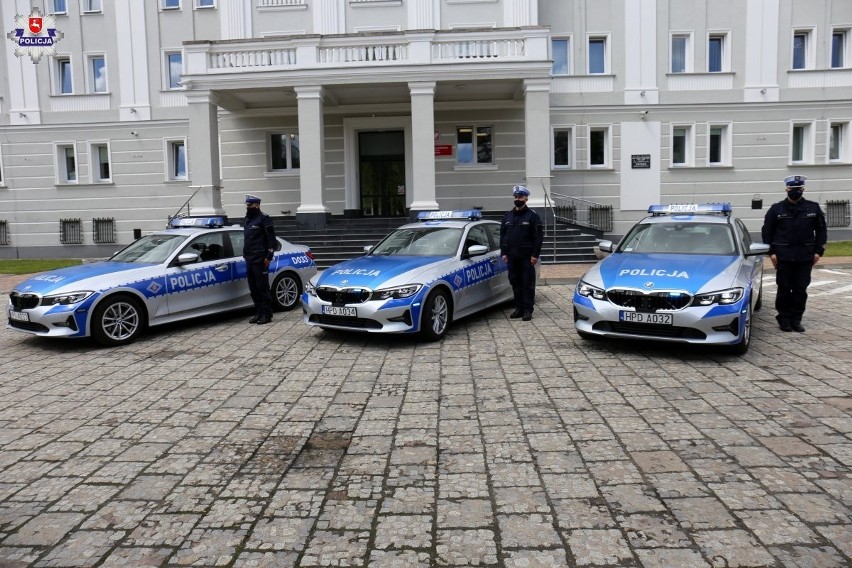 Zawyły syreny w Lublinie! Policjanci pożegnali zmarłego na służbie kolegę