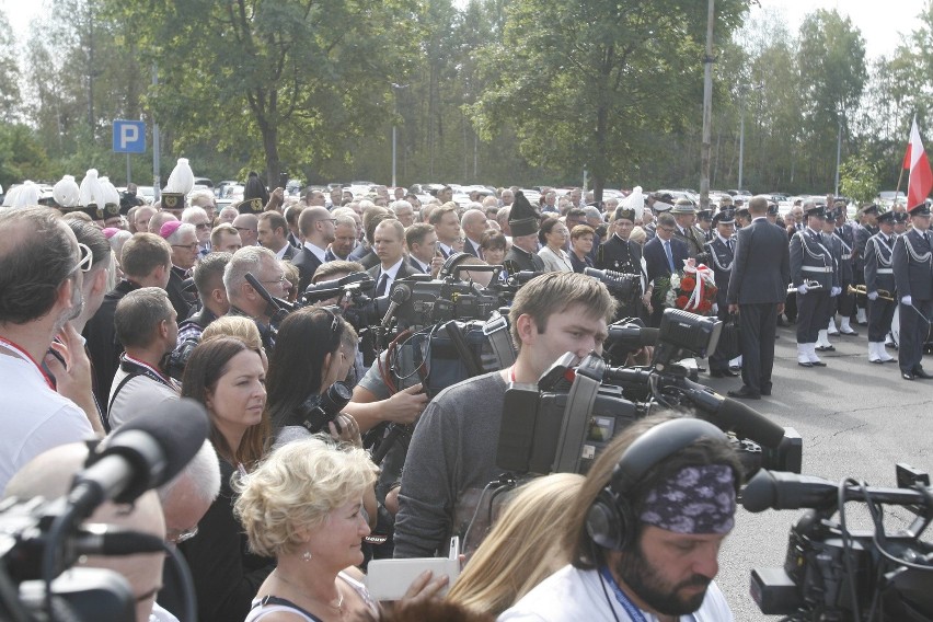 Prezydent Andrzej Duda w Jastrzębiu na uroczystościach...