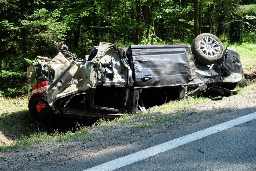 Wypadek śmiertelny w okolicach miejscowości Przewalanka