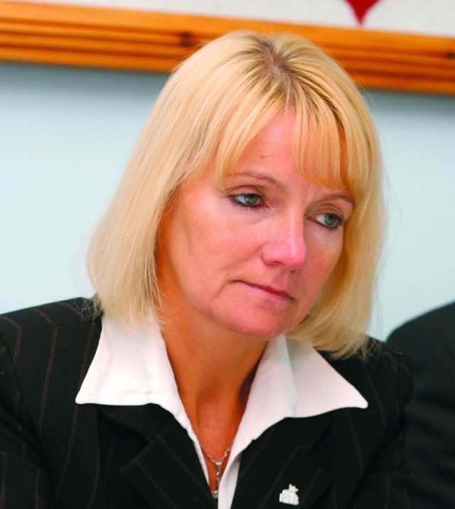 Posłanka Jolanta Szczypińska.