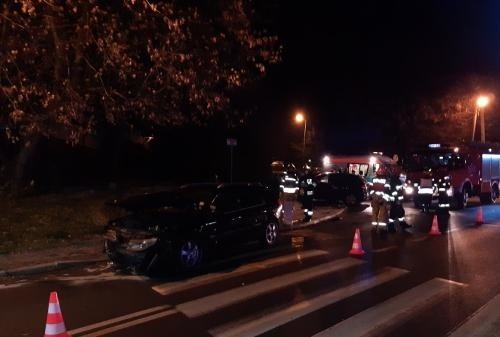 Na skrzyżowaniu ulic Kościuszki i Nowy Świat w Wieliczce zderzyły się dwa samochody. W wypadku poszkodowana została jedna osoba