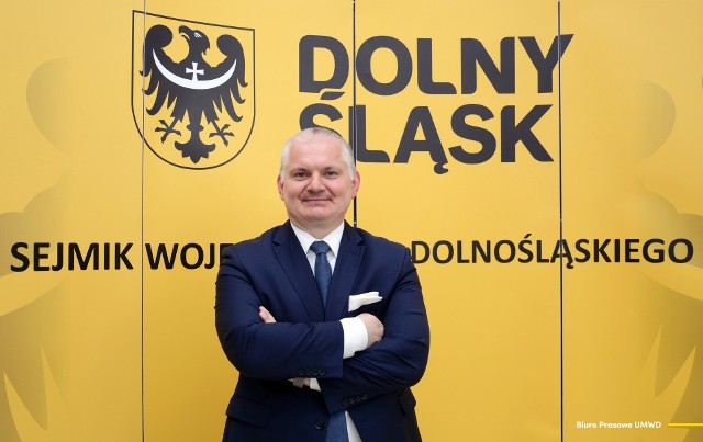 Paweł Wybierała, członek Zarządu Województwa Dolnośląskiego.