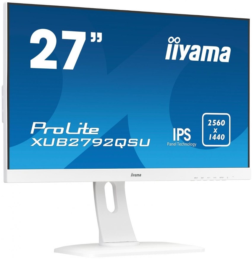 iiyama: Trzy białe monitory