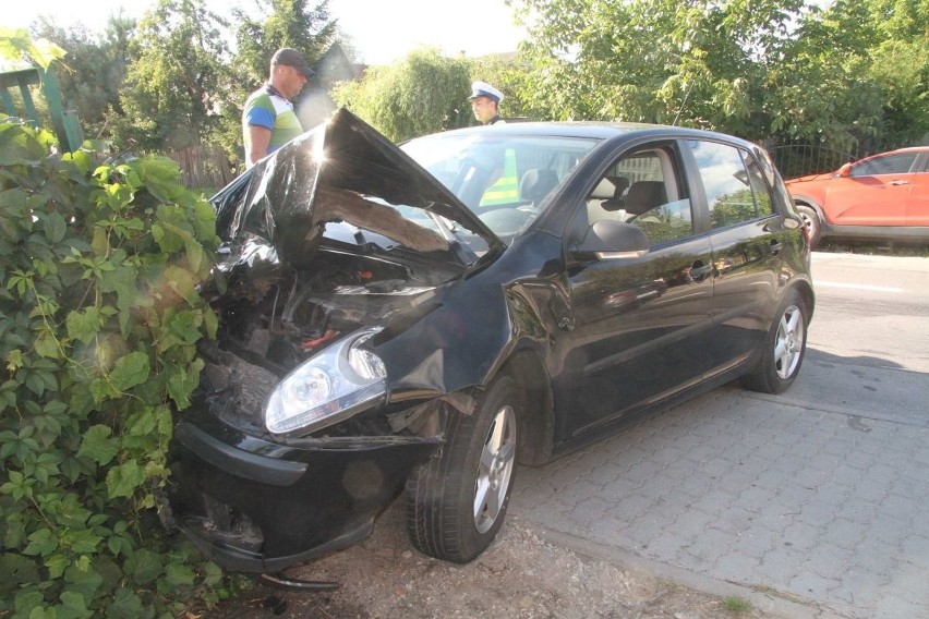 Masłów. Dwie kolizje w odległości dwustu metrów