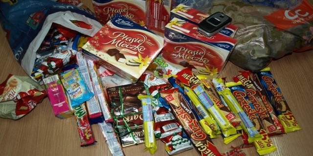 Słodycze zostały skradzione z czterech paczek świątecznych dla przedszkolaków