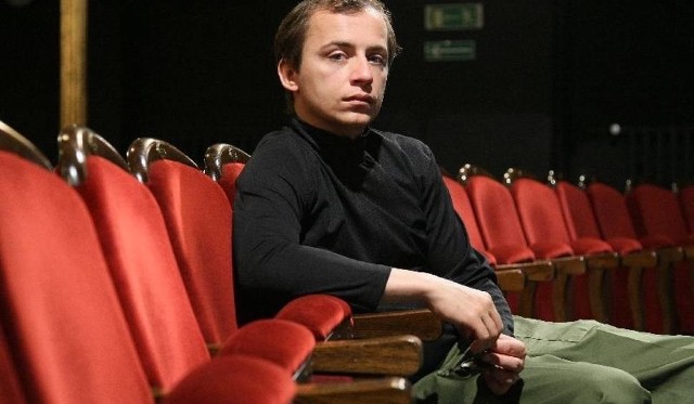 Wojciech Niemczyk, aktor z Teatru imienia Stefana Żeromskiego w Kielcach