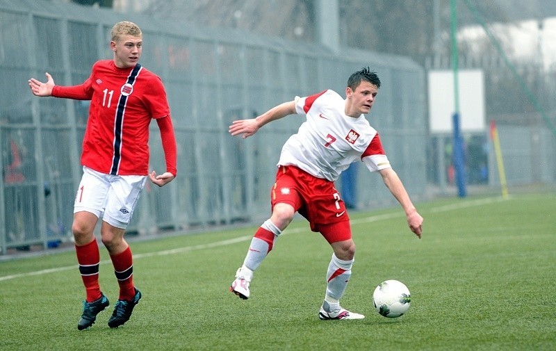Mecz Polska - Norwegia do lat 16 w Koszalinie (3:0)