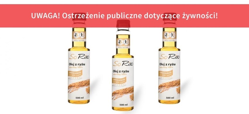 GIS WYCOFUJE KOLEJNY PRODUKT. GIS ostrzega przed partią...