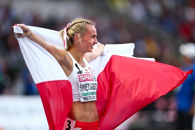 Justyna Święty-Ersetic przywiozła z Berlina dwa złote medale.