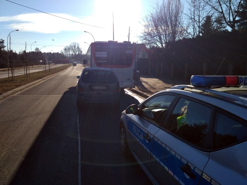Około godz. 7.50 doszło do wypadku na ulicy Krzyżanowskiego...