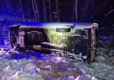 Słowacki kierowca zakończył jazdę samochodem dostawczym tuż przy granicy w Polsce