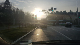 Zderzenie z autobusem