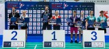 Mistrzostwa Polski w badmintonie. Złoty medal miksta Hubala Białystok i Roberta Cybulskiego SKB Litpol Malow w deblu