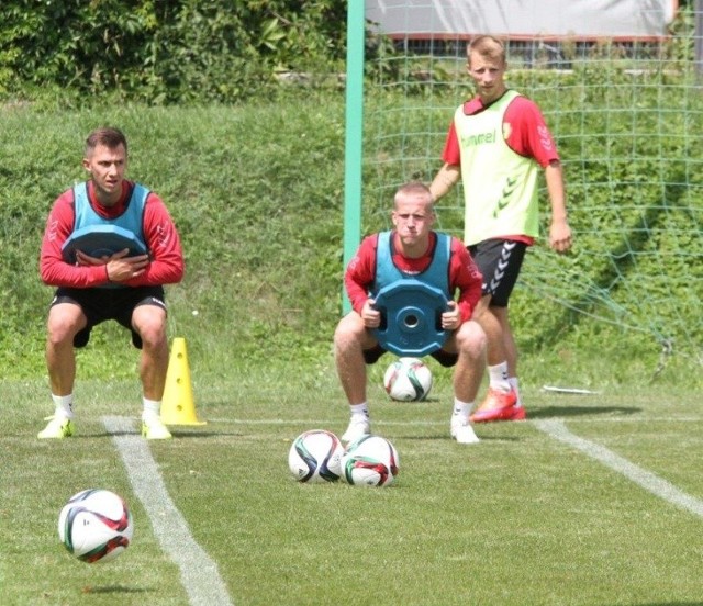 Trening Korony Kielce (29.7.2015)