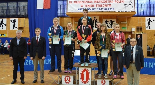 Natalia Bajor na 2. stopniu podium, a na 3. miejscu Michał Galas. Medale MMP wywalczyli w mikstach.