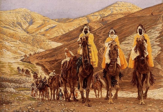 Do świąt nakazanych należy także uroczystość Objawienia Pańskiego, czyli święto Trzech Króli. Nz. obraz Jamesa Tissot "Podróż Trzech Króli".