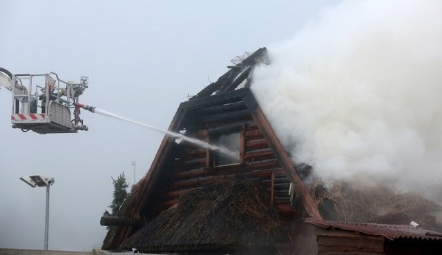 Pożar resturacji Chałupa