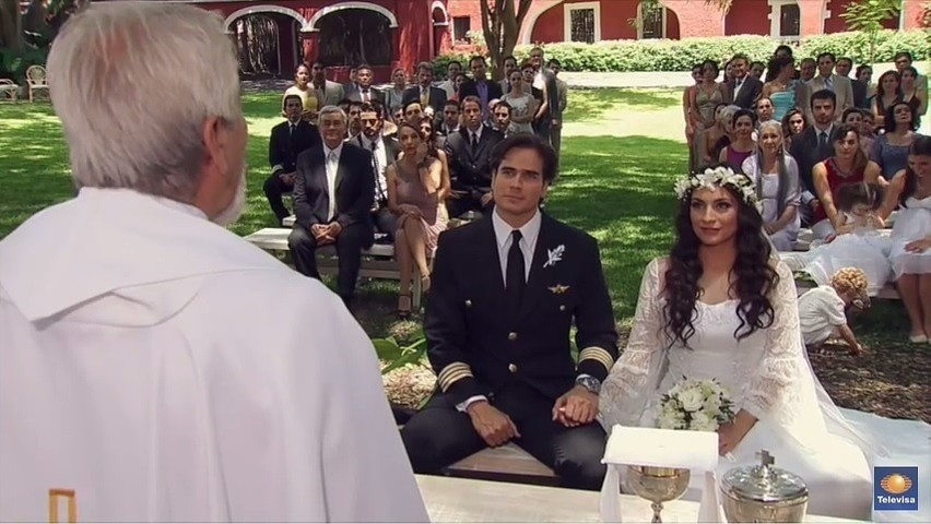 Ślub jest zwieńczeniem miłości Maricruz i Octavio....