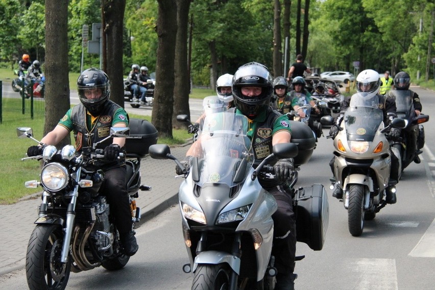 Dąbrowa Górnicza: jubileuszowe X Motoserce. Parada motocyklistów ZDJĘCIA i WIDEO