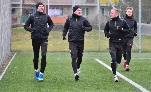 Przed piłkarzami Siarki Tarnobrzeg pierwsza dwa sparingi w trakcie zimowych przygotowań.