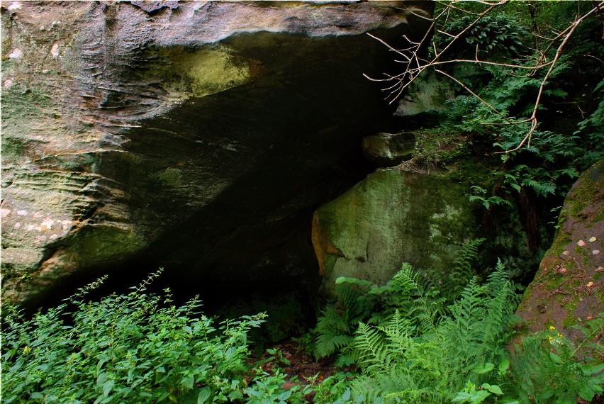 Warto zobaczyć jaskinie  w Krynkach