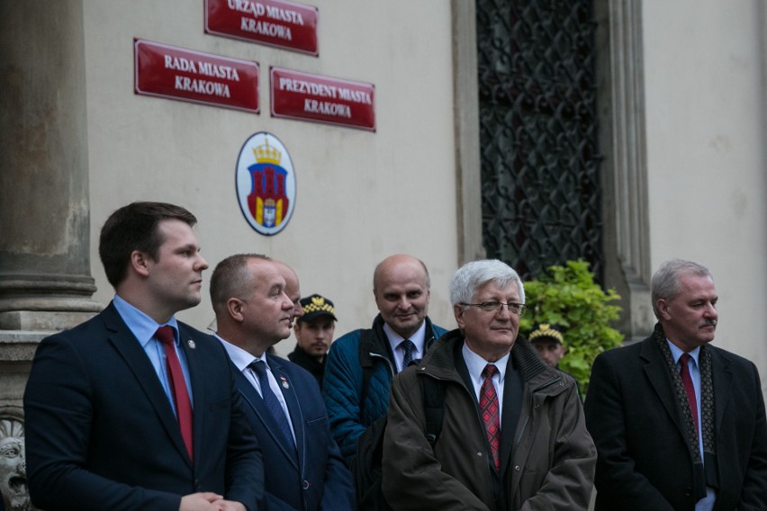 Protest na Placu Wszystkich Świętych