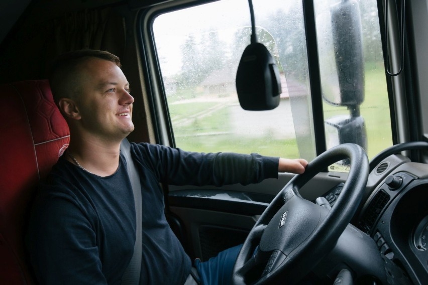 Cezary Kopiczko z Suwałk to bohater nowej serii Polscy Truckersi 2 w Discovery Channel (wideo)
